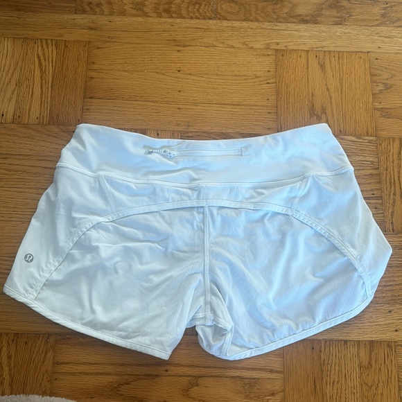 Lululemon Run Times Short II 4" White (First Release) - Picture 3 of 5